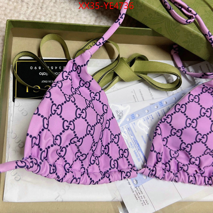 Swimsuit-GUCCI,can you buy knockoff , ID: YE4736,$: 35USD