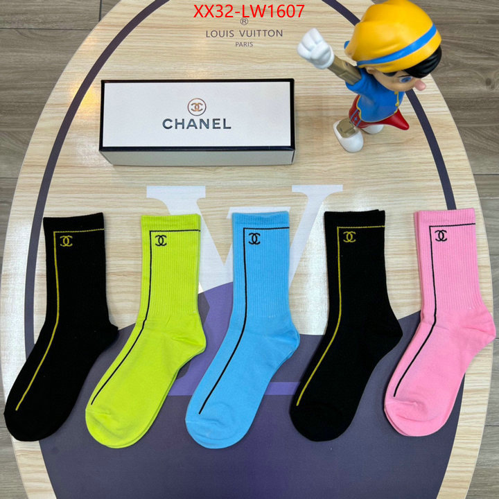 Sock-Chanel,can you buy replica , ID: LW1607,$: 32USD