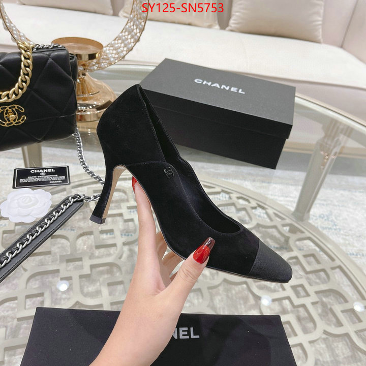 Women Shoes-Chanel,knockoff highest quality , ID: SN5753,$: 125USD