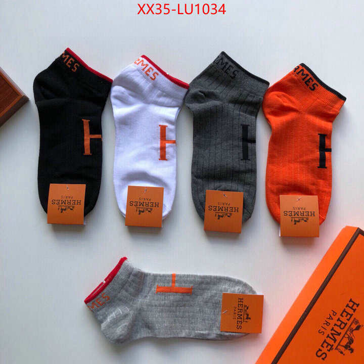 Sock-Hermes,high quality 1:1 replica , ID: TU1034,$: 35USD