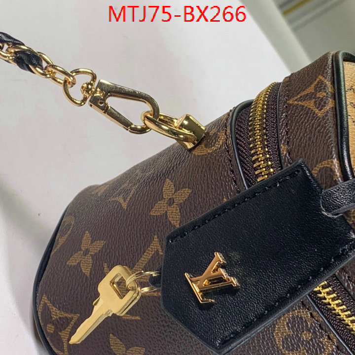 LV Bags(4A)-Vanity Bag-,wholesale ,ID: BX266,$: 75USD