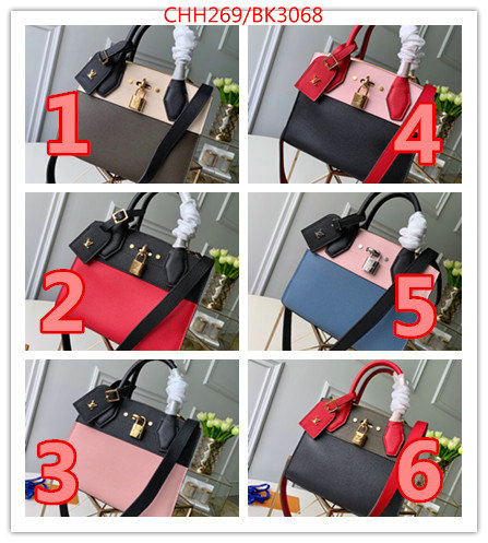 LV Bags(TOP)-Handbag Collection-,ID: BK3068,$:269USD