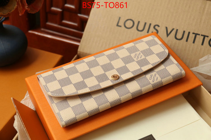 LV Bags(TOP)-Wallet,ID: TO861,$: 75USD