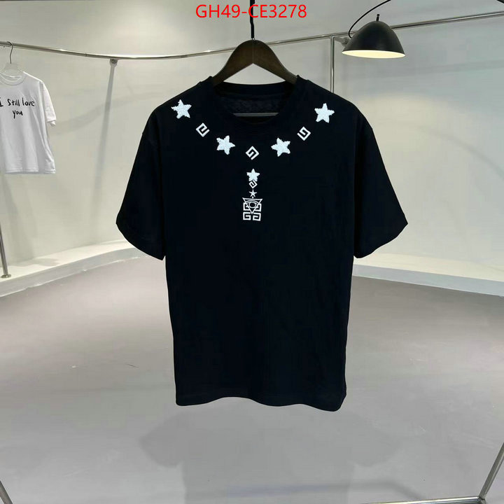 Clothing-Givenchy,fake cheap best online ,ID: CE3278,$: 49USD