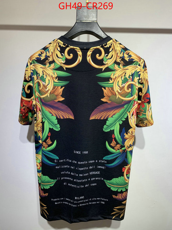Clothing-Versace,can i buy replica , ID: CR269,$: 49USD