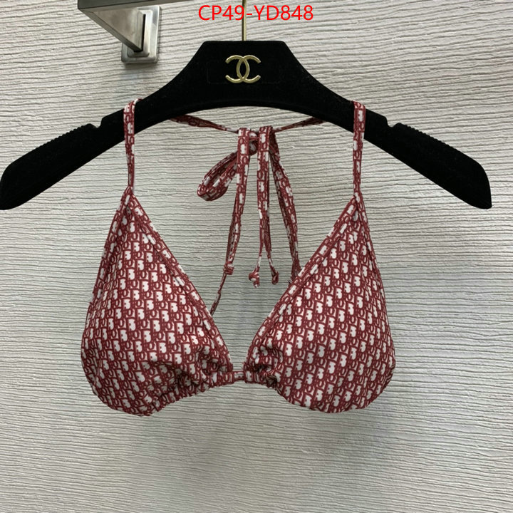 Swimsuit-Dior,top perfect fake , ID: YD848,$: 49USD