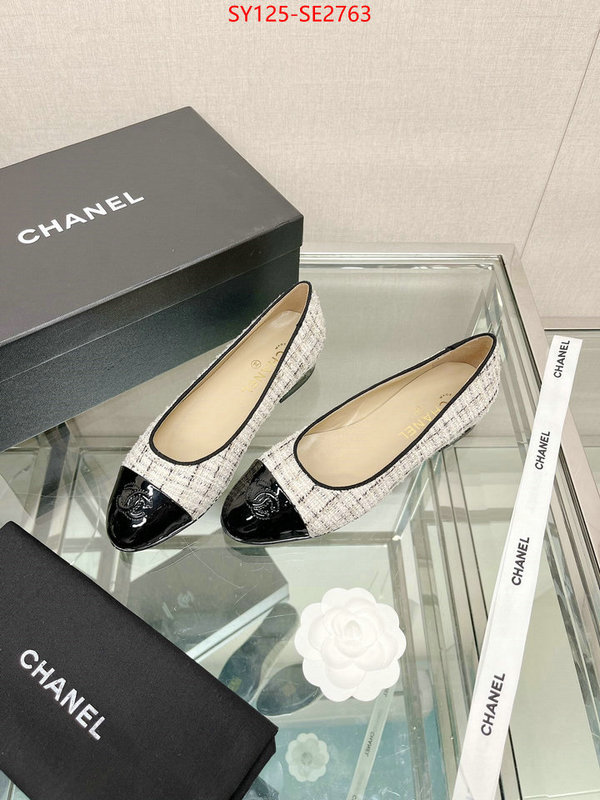 Women Shoes-Chanel,best luxury replica , ID: SE2763,$: 125USD