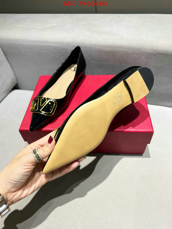 Women Shoes-Valentino,wholesale replica shop , ID: SD9481,$: 119USD