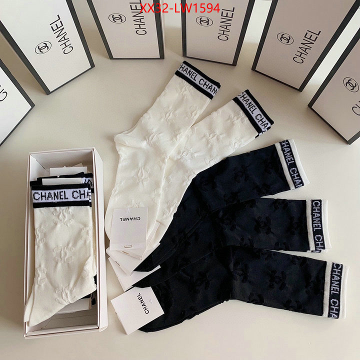 Sock-Chanel,best designer replica , ID: LW1594,$: 32USD