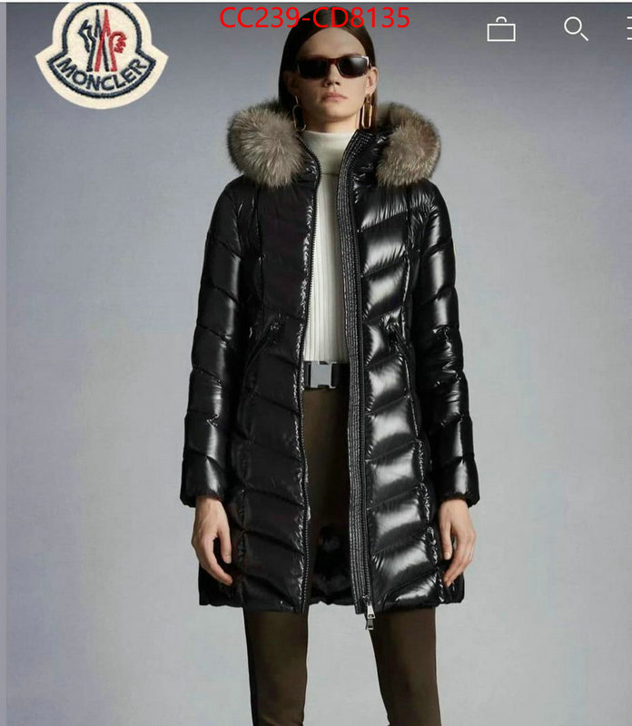 Down jacket Women-Moncler,where can i buy , ID: CD8135,$: 239USD