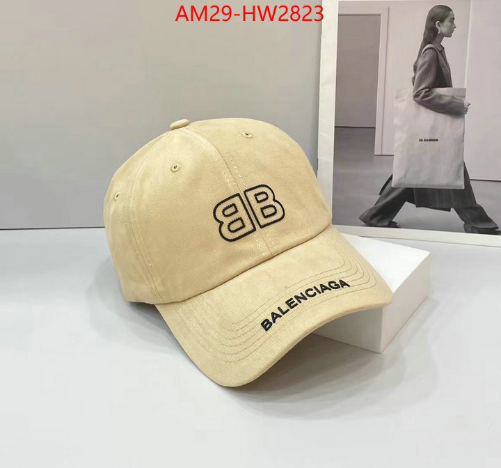 Cap (Hat)-Balenciaga,top quality fake , ID: HW2823,$: 29USD