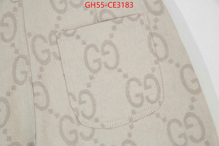 Clothing-Gucci,perfect , ID: CE3183,$: 55USD