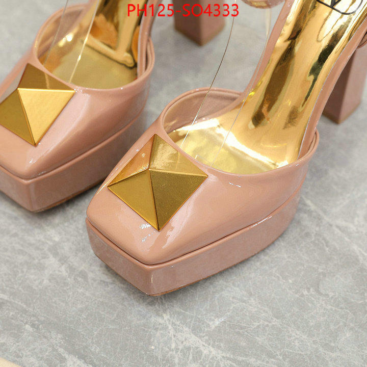 Women Shoes-Valentino,what's the best to buy replica , ID: SO4333,$: 125USD