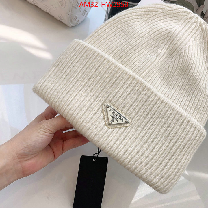 Cap (Hat)-Prada,top 1:1 replica , ID: HW2950,$: 32USD