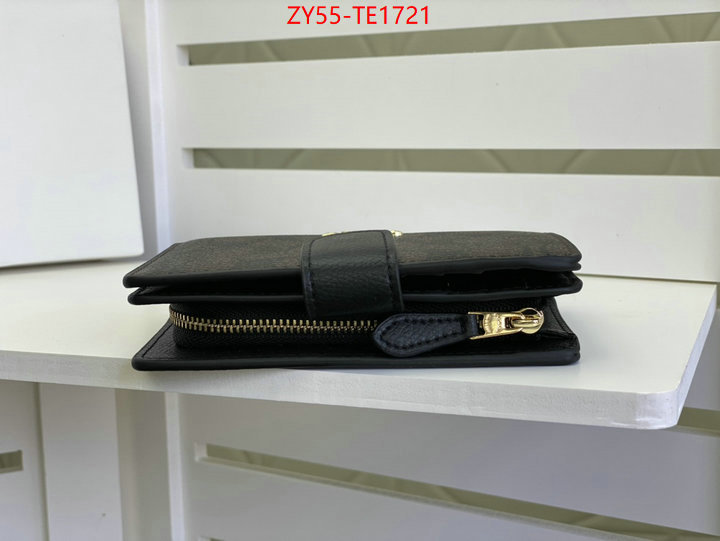 Coach Bags(4A)-Wallet,replica 1:1 ,ID: TE1721,$: 55USD