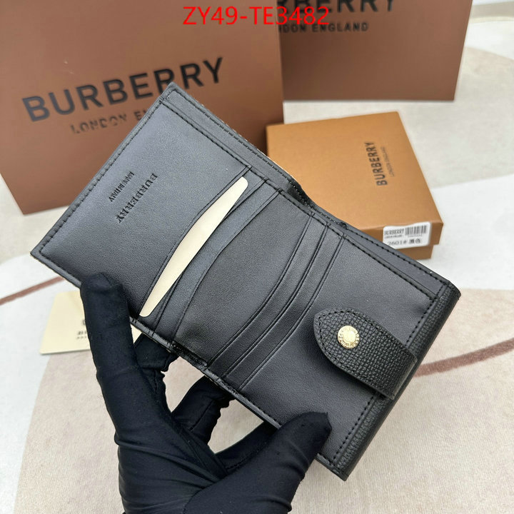 Burberry Bags(4A)-Wallet,high quality designer ,ID: TE3482,$: 49USD