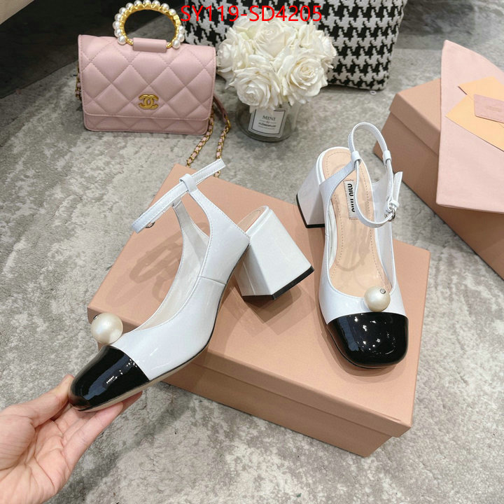 Women Shoes-Miu Miu,replica sale online , ID: SD4205,$: 119USD