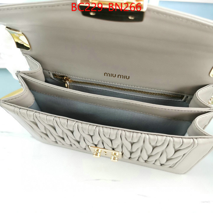 Miu Miu Bags(TOP)-Diagonal-,replica aaaaa+ designer ,ID: BN266,$: 229USD