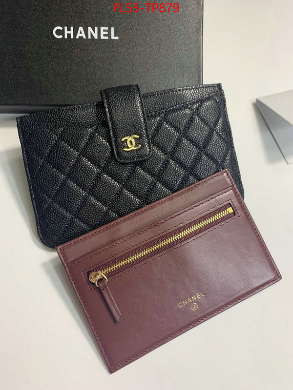 Chanel Bags(4A)-Wallet-,ID: TP879,$: 55USD