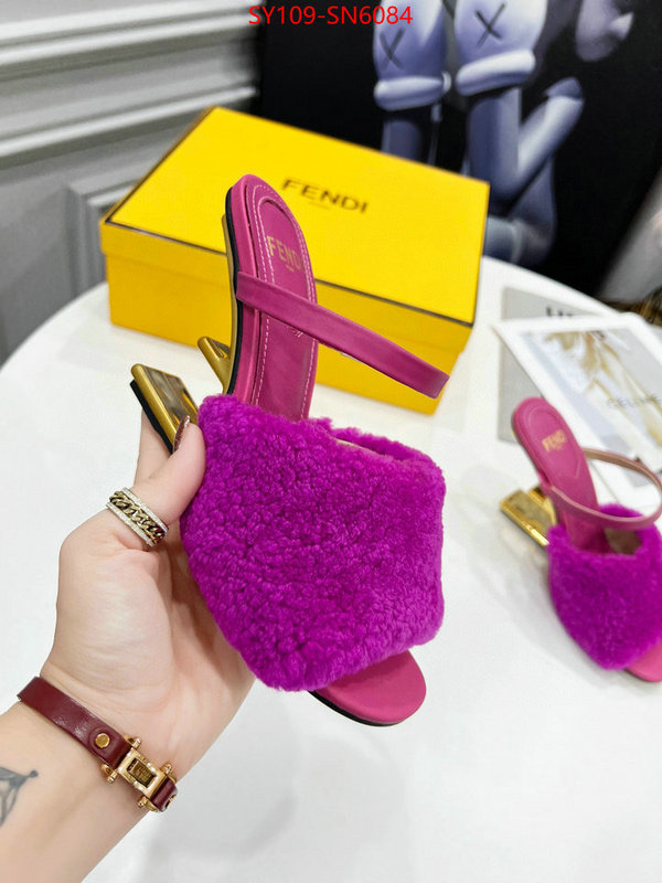 Women Shoes-Fendi,replica how can you , ID: SN6084,$: 109USD