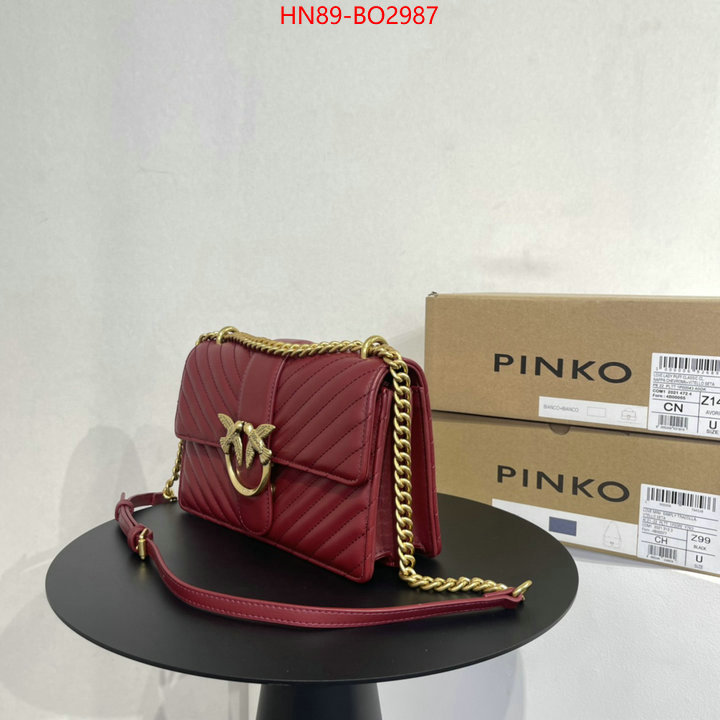 PINKO Bags(4A)-Diagonal-,what are the best replica ,ID: BO2987,$: 89USD