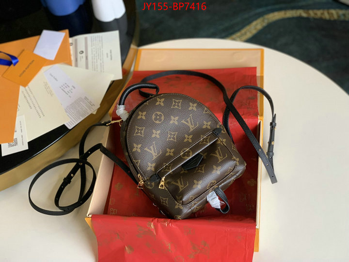 LV Bags(TOP)-Backpack-,Code: BP7416,$: 155USD