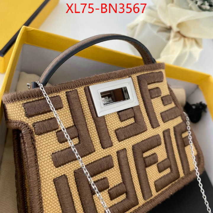 Fendi Bags(4A)-Diagonal-,aaaaa ,ID: BN3567,$: 75USD