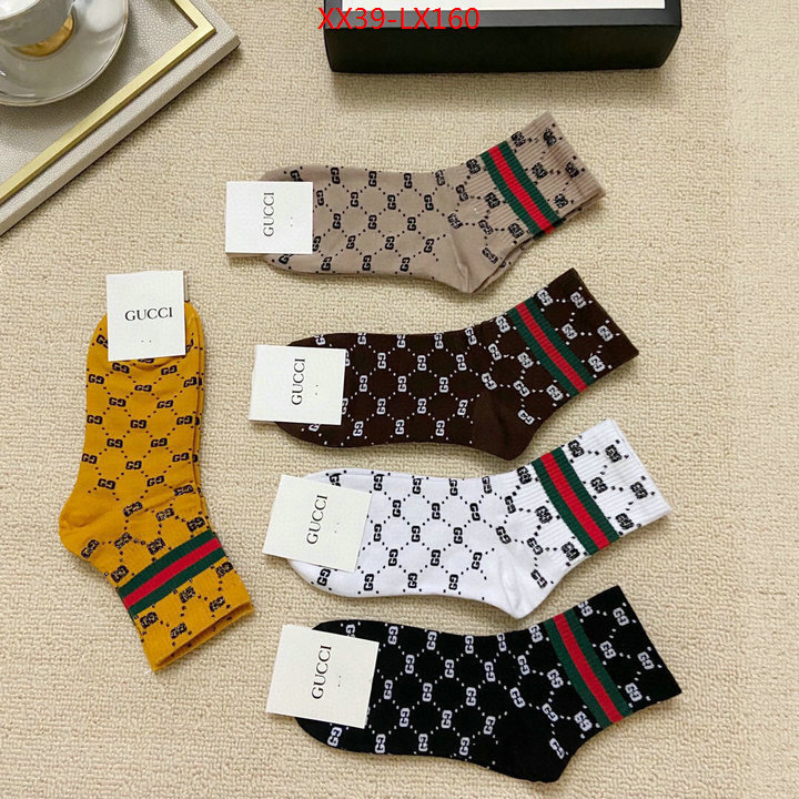 Sock-Gucci,best website for replica , ID: LX160,$: 39USD