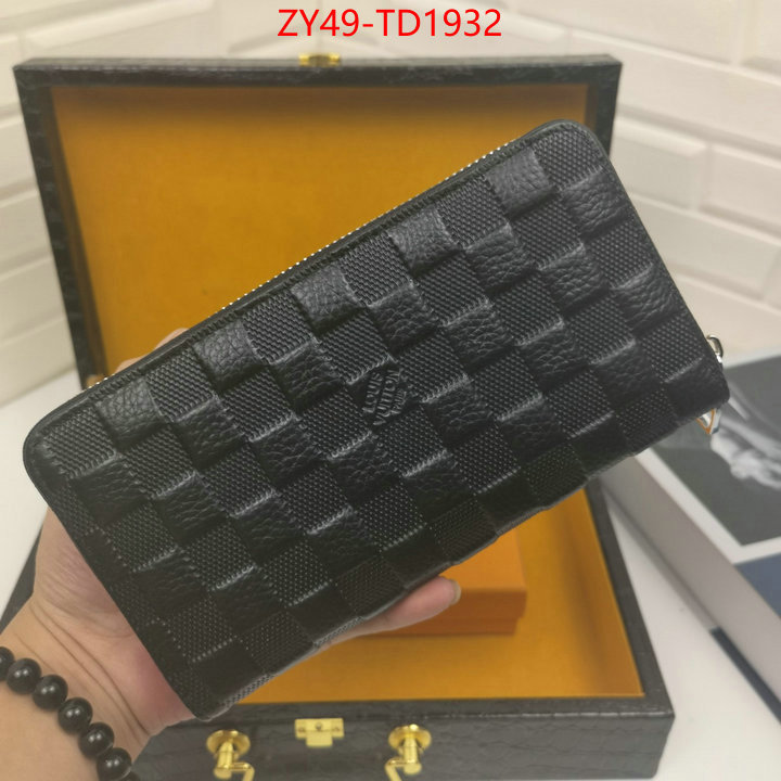 LV Bags(4A)-Wallet,ID: TD1932,$: 49USD