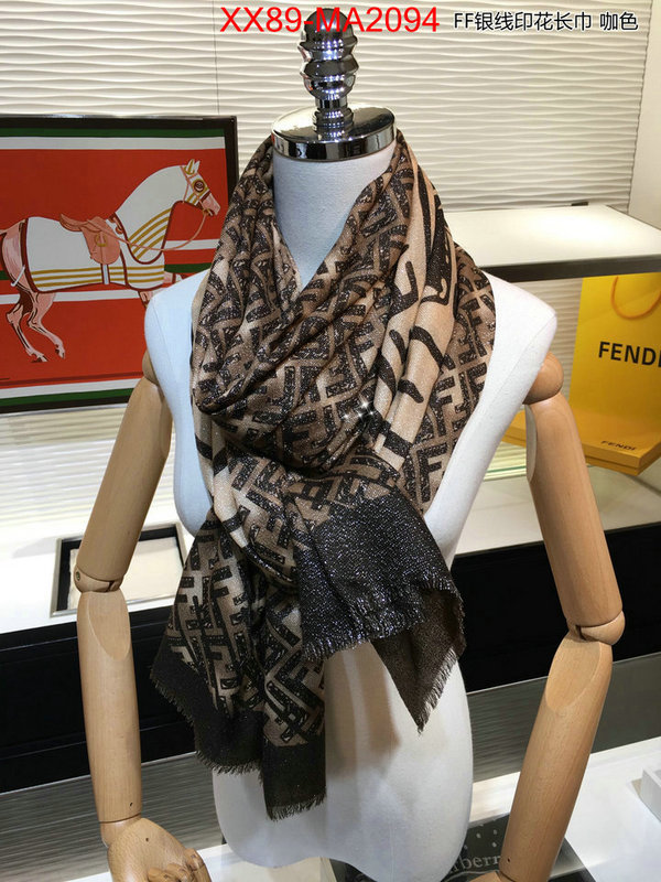 Scarf-Fendi,luxury fashion replica designers , ID: MA2094,$:89USD