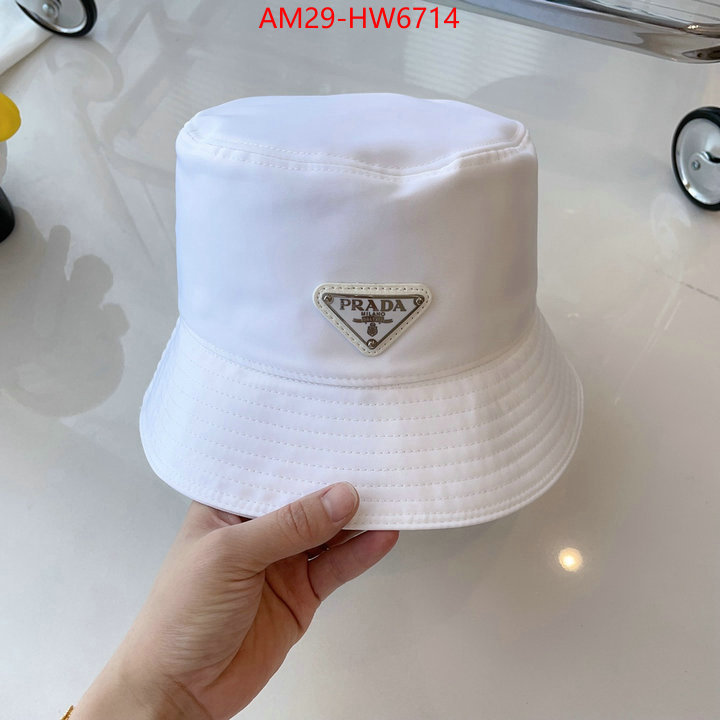 Cap (Hat)-Prada,the online shopping , ID: HW6714,$: 29USD