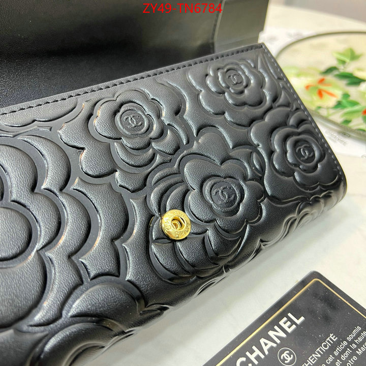 Chanel Bags(4A)-Wallet-,ID: TN6784,$: 49USD