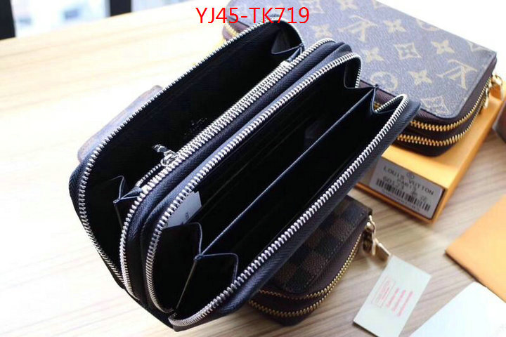 LV Bags(4A)-Wallet,ID: TK719,$:45USD