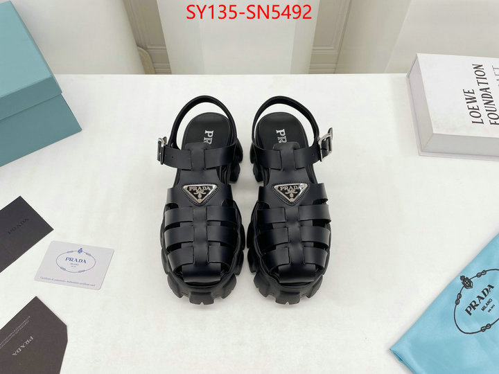 Women Shoes-Prada,best quality fake , ID: SN5492,$: 135USD