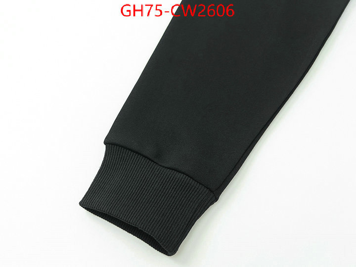 Clothing-Gucci,what are the best replica , ID: CW2606,$: 75USD