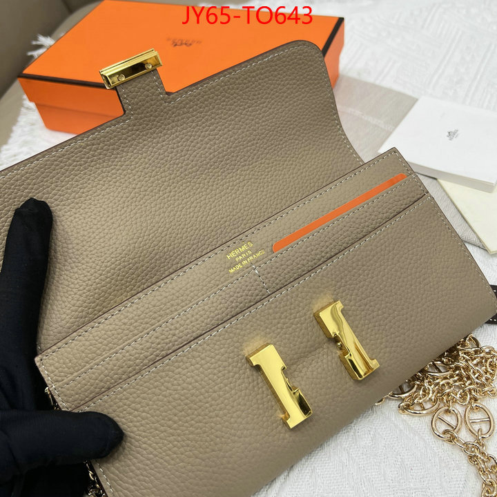 Hermes Bags(4A)-Wallet-,cheap wholesale ,ID: TO643,$: 65USD