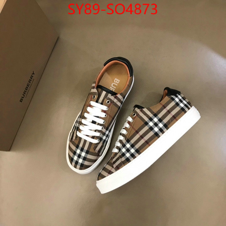 Men Shoes-Burberry,good quality replica , ID: SO4873,$: 89USD