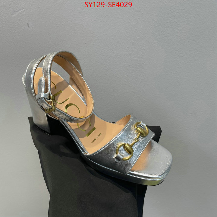 Women Shoes-Gucci,luxury fashion replica designers , ID: SE4029,$: 129USD