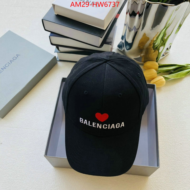 Cap (Hat)-Balenciaga,1:1 replica wholesale , ID: HW6737,$: 29USD