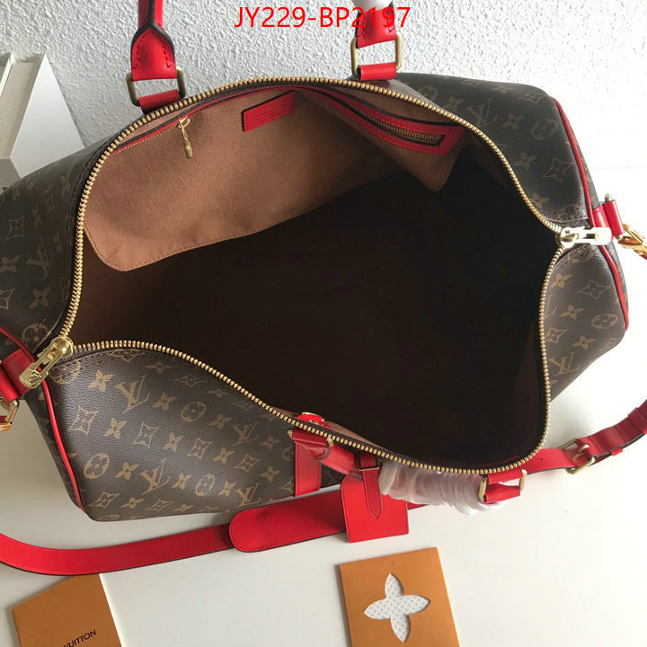 LV Bags(TOP)-Keepall BandouliRe 45-50-,ID: BP2197,