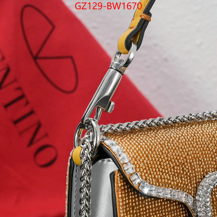 Valentino Bags(4A)-LOC-V Logo ,what is a 1:1 replica ,ID: BW1670,$: 129USD