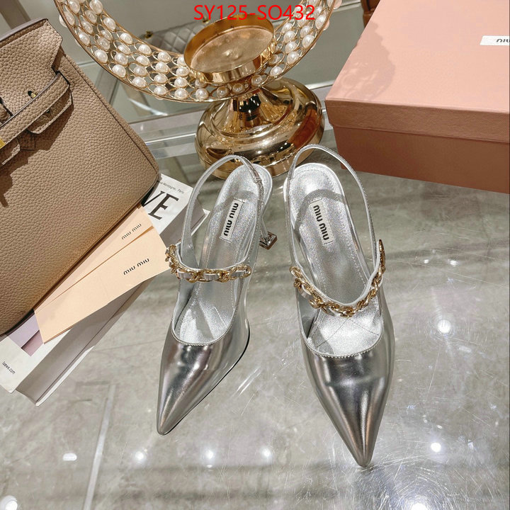 Women Shoes-Miu Miu,store , ID: SO432,$: 125USD