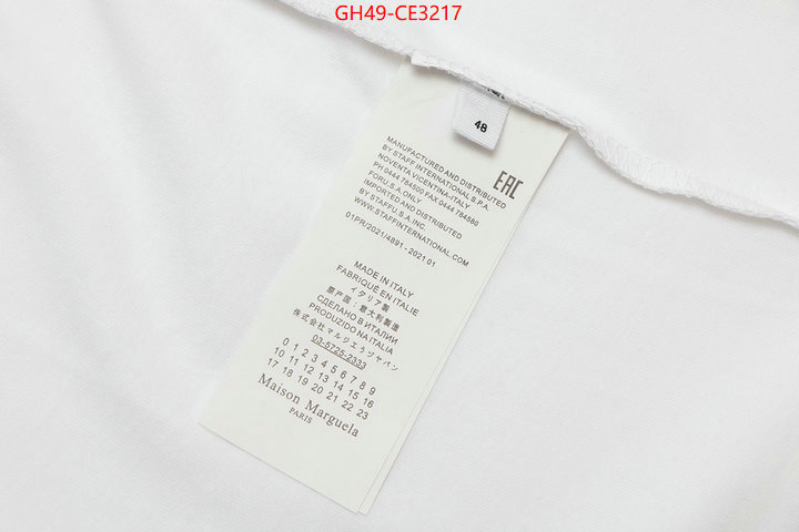 Clothing-Maison Margiela,wholesale replica shop , ID: CE3217,$: 49USD