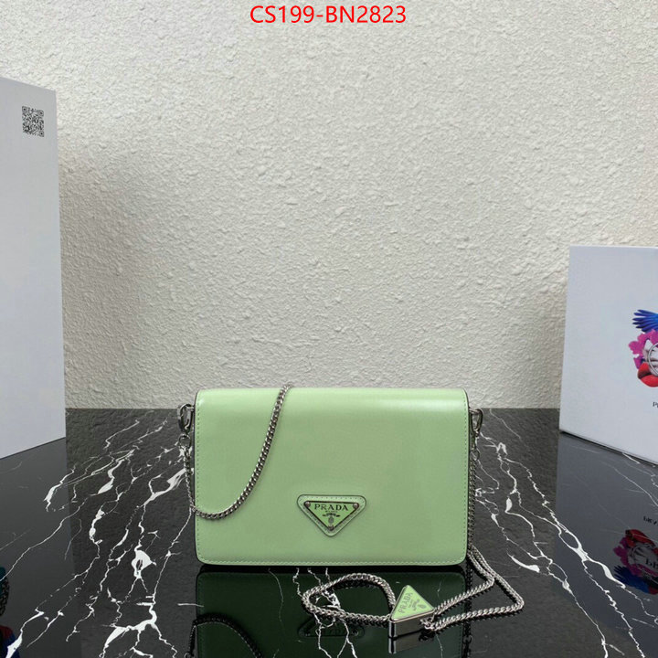 Prada Bags(TOP)-Diagonal-,ID: BN2823,$: 199USD