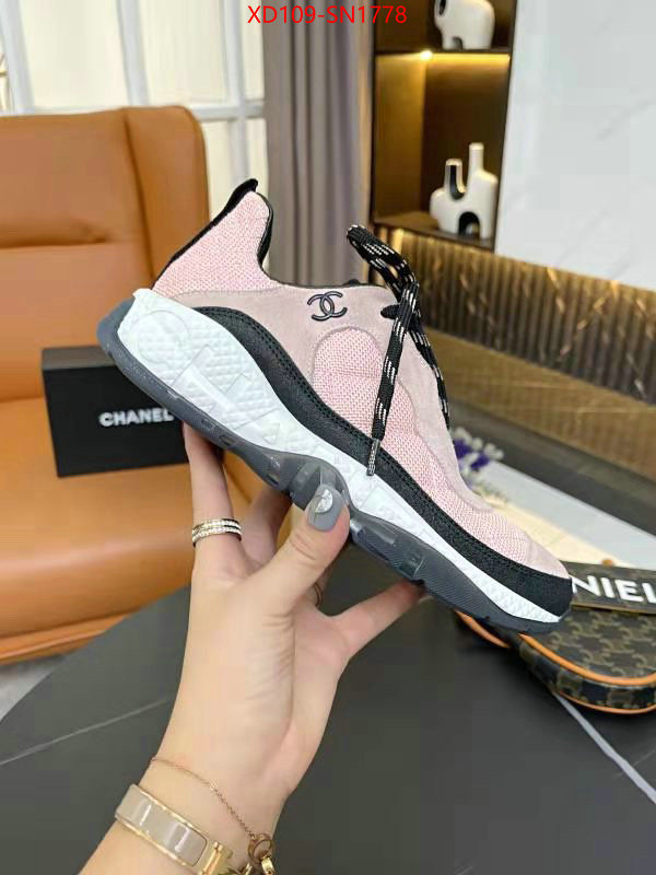 Women Shoes-Chanel,the top ultimate knockoff , ID: SN1778,$: 109USD