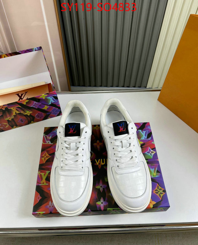 Men Shoes-LV,1:1 replica , ID: SO4833,$: 119USD
