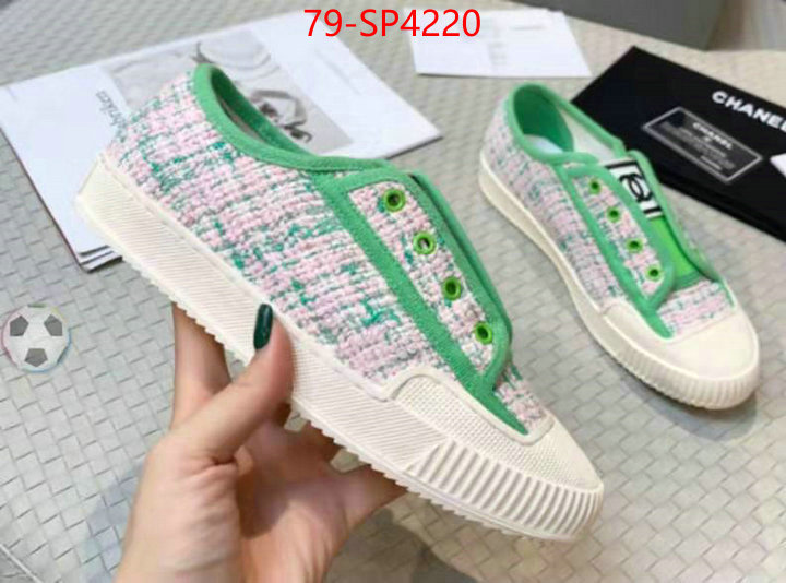 Women Shoes-Chanel,fake designer , ID: SP4220,$: 79USD