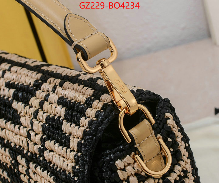 Fendi Bags(TOP)-Baguette,from china 2023 ,ID: BO4234,$: 229USD