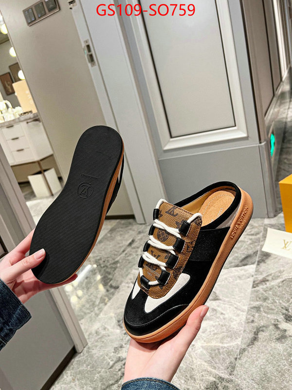 Women Shoes-LV,store , ID: SO759,$: 109USD