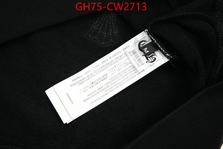 Clothing-Chrome Hearts,best designer replica , ID: CW2713,$: 75USD